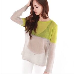 Hye Park and Lune Sheer Sweater